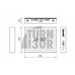 Filtre dhabitacle Hepa de Gruppe M pour les modèles BMW 135i, 140i, 235i, 240i, 335i, 340i, M3, M4 et M2 Filtre dhabitacle Hepa de Gruppe M pour les modèles BMW 135i, 140i, 235i, 240i, 335i, 340i, M3, M4 et M2