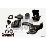 Système dadmission en fibre de carbone Gruppe M pour la Honda Civic Type R FK8 Système dadmission en fibre de carbone Gruppe M pour la Honda Civic Type R FK8