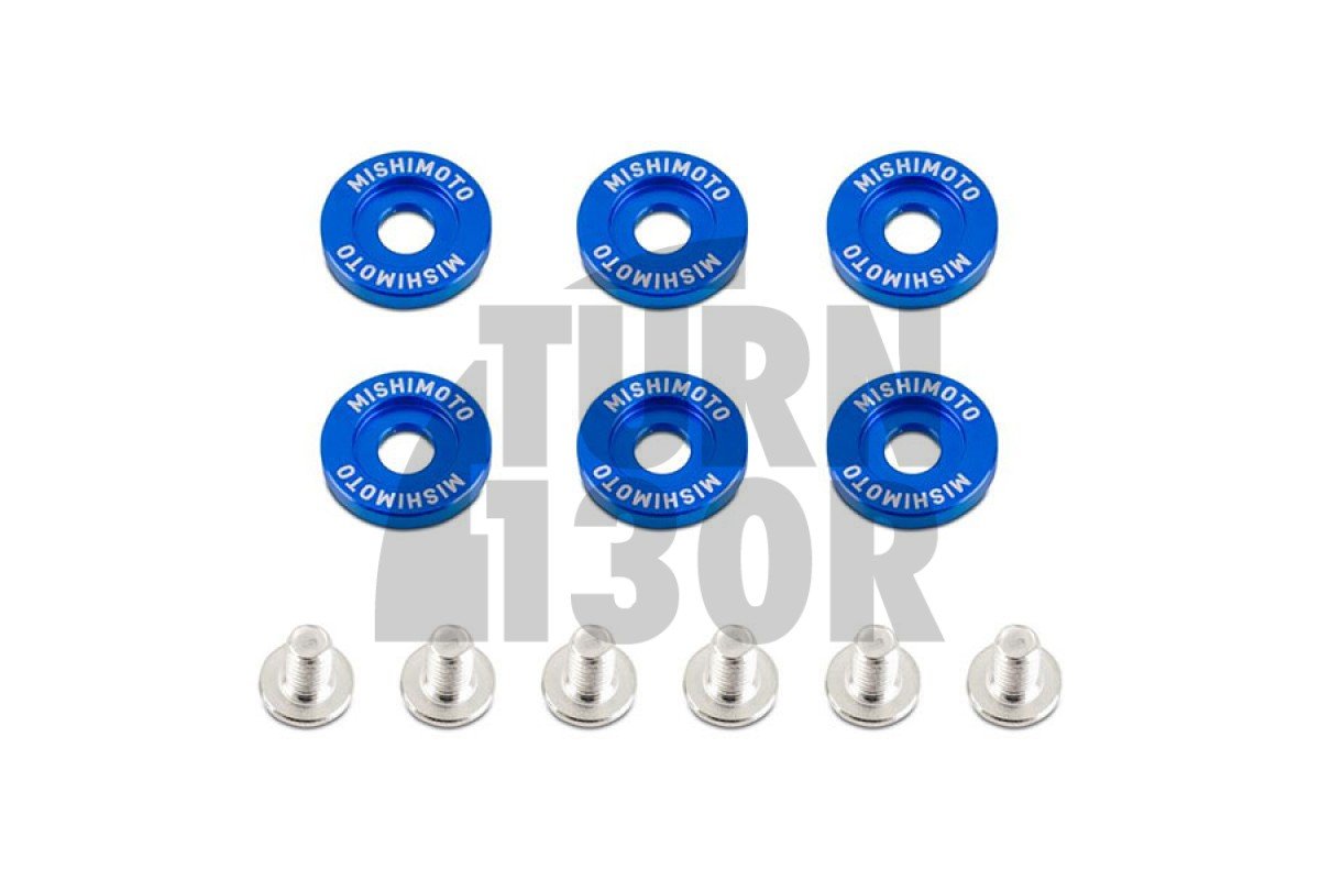 Kit rondelles dailes et boulons M6 anodisés Mishimoto Kit rondelles dailes et boulons M6 anodisés Mishimoto
