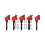 bobines dallumage rouges pour Audi RS3 8V.5 et TTRS 8S 2.5 TFSI Alpha Competition bobines dallumage rouges pour Audi RS3 8V.5 et TTRS 8S 2.5 TFSI Alpha Competition
