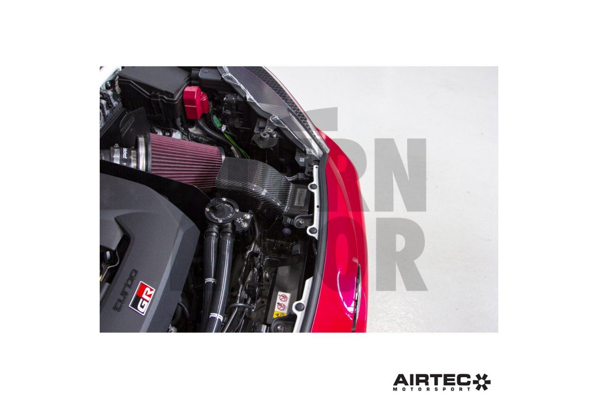 Prise dair en fibre de carbone pour Toyota Yaris GR par Airtec Prise dair en fibre de carbone pour Toyota Yaris GR par Airtec