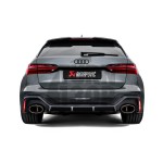 Echappement Akrapovic Titanium Evolution Line pour Audi RS6 C8 Echappement Akrapovic Titanium Evolution Line pour Audi RS6 C8