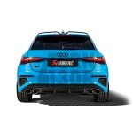 Echappement Akrapovic Evolution Line pour Audi S3 8Y Sportback Echappement Akrapovic Evolution Line pour Audi S3 8Y Sportback