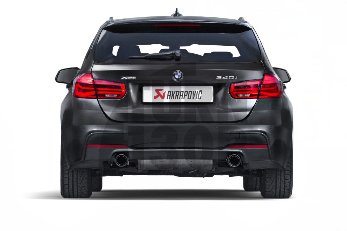 Akrapovic Evolution Line / Slip On Exhaust pour BMW 340i / 440i F3x