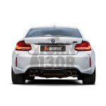 Echappement Akrapovic Evolution Line Titanium pour BMW M2 Comp F87 Echappement Akrapovic Evolution Line Titanium pour BMW M2 Comp F87