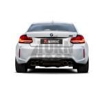 Echappement Akrapovic Slip-On Titanium pour BMW M2 Comp F87 Echappement Akrapovic Slip-On Titanium pour BMW M2 Comp F87