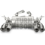 Echappement Akrapovic Slip-On Titanium pour BMW M3 F80 / M4 F8x Echappement Akrapovic Slip-On Titanium pour BMW M3 F80 / M4 F8x