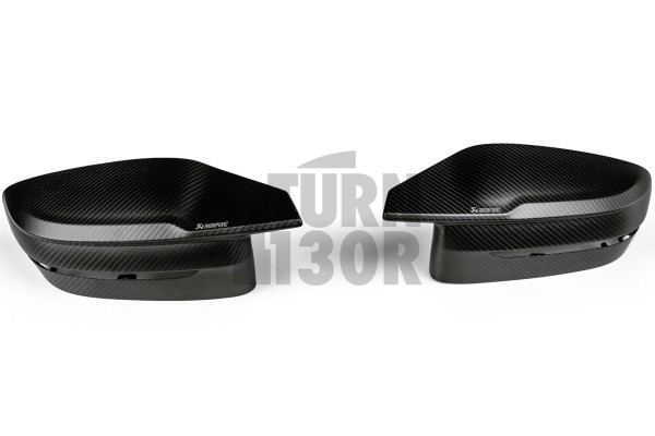 Capuchons de rétroviseurs en fibre de carbone Akrapovic pour BMW M3 G80 / M4 G8x / M2 G87