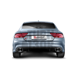 Echappement Akrapovic Evolution Line pour RS7 C7 Echappement Akrapovic Evolution Line pour RS7 C7