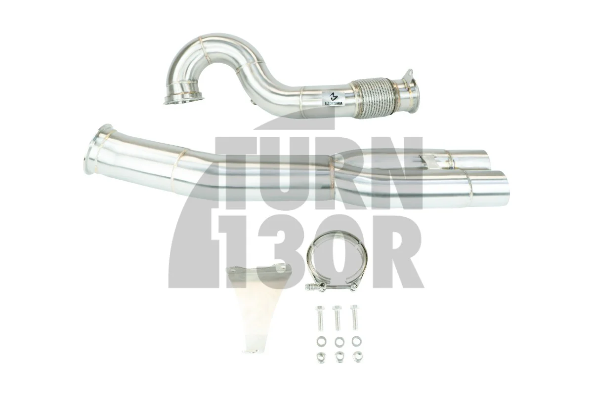 Black Mamba Audi RS3 8V.5 / TTrs 8s (No OPF) Decat Downpipe Black Mamba Audi RS3 8V.5 / TTrs 8s (No OPF) Decat Downpipe