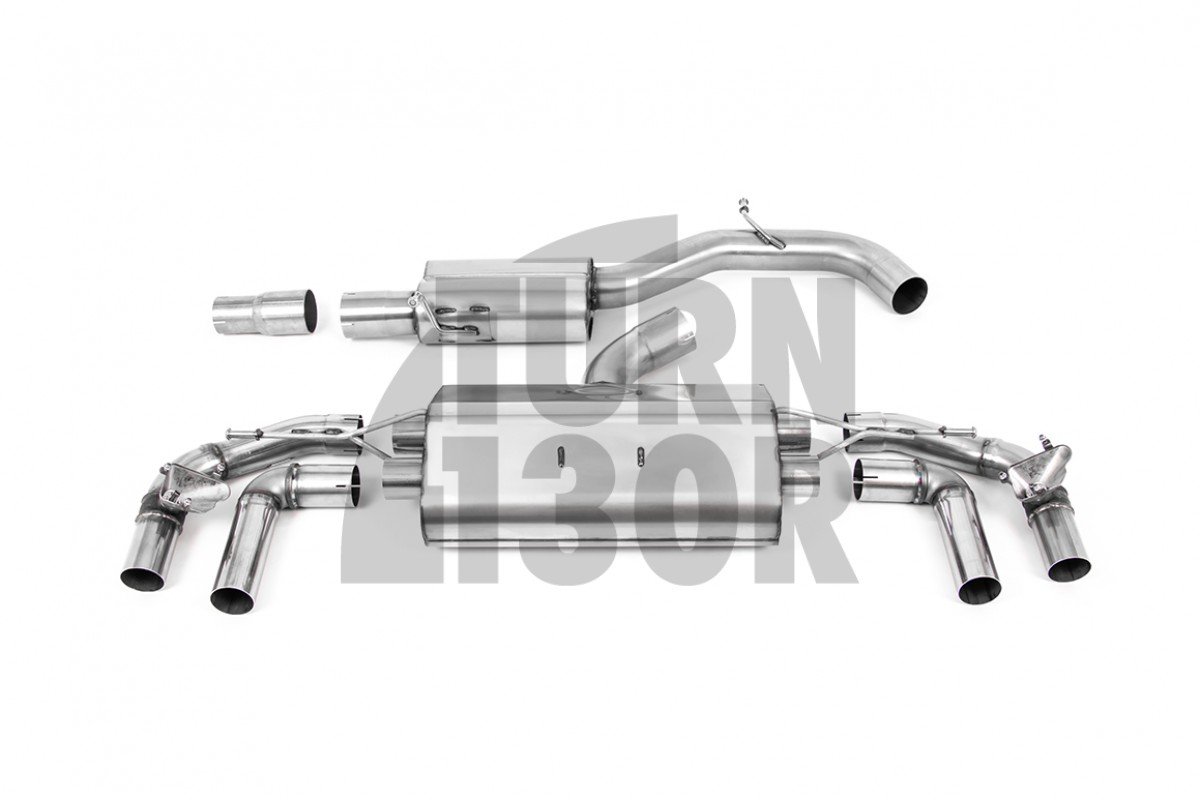 Golf 8 R Scorpion GPF Back Exhaust (échappement arrière) Golf 8 R Scorpion GPF Back Exhaust (échappement arrière)