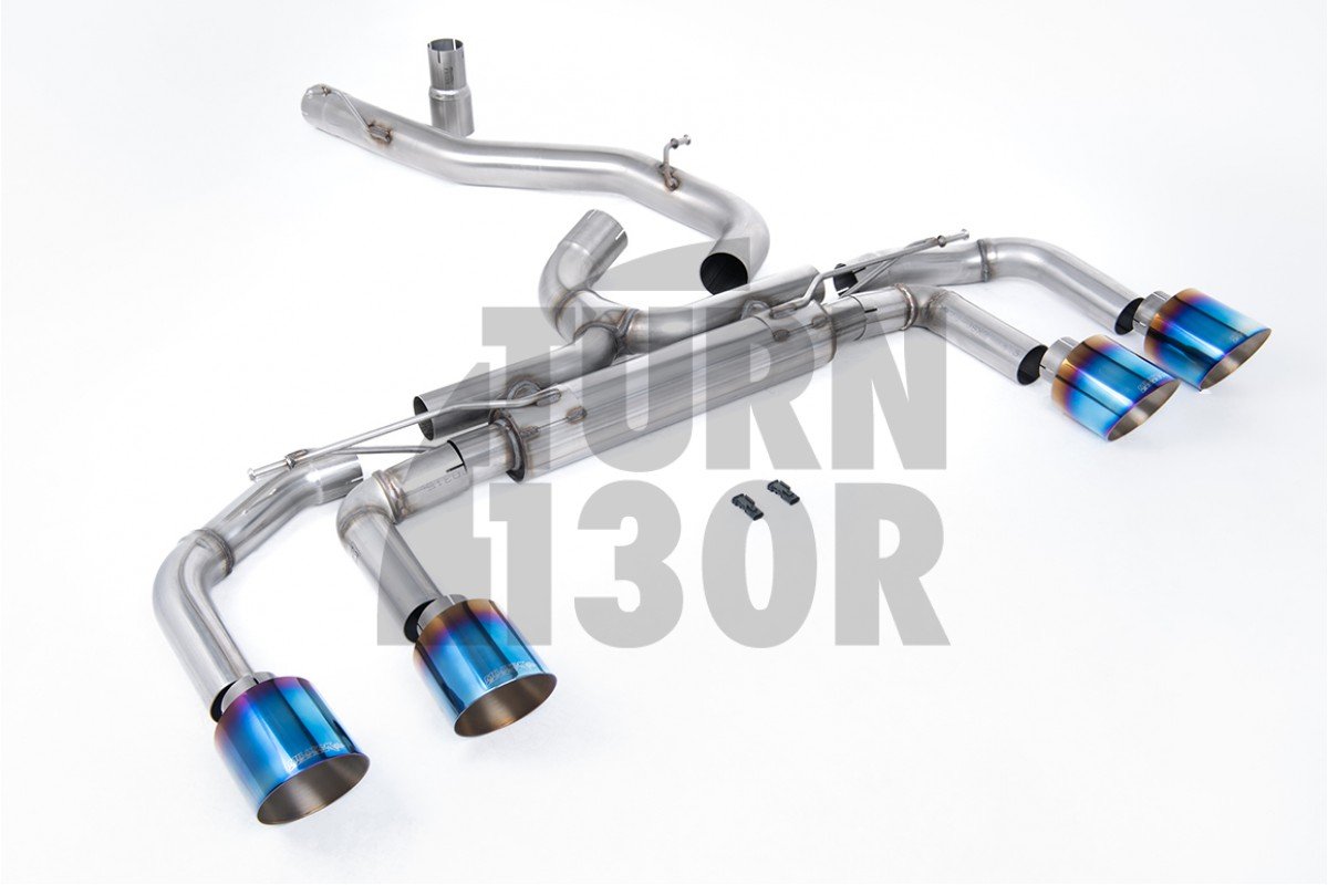 Golf 8 R Scorpion GPF Back Exhaust (échappement arrière) Golf 8 R Scorpion GPF Back Exhaust (échappement arrière)