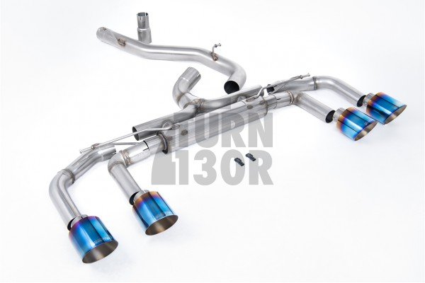 Golf 8 R Scorpion GPF Back Exhaust (échappement arrière)