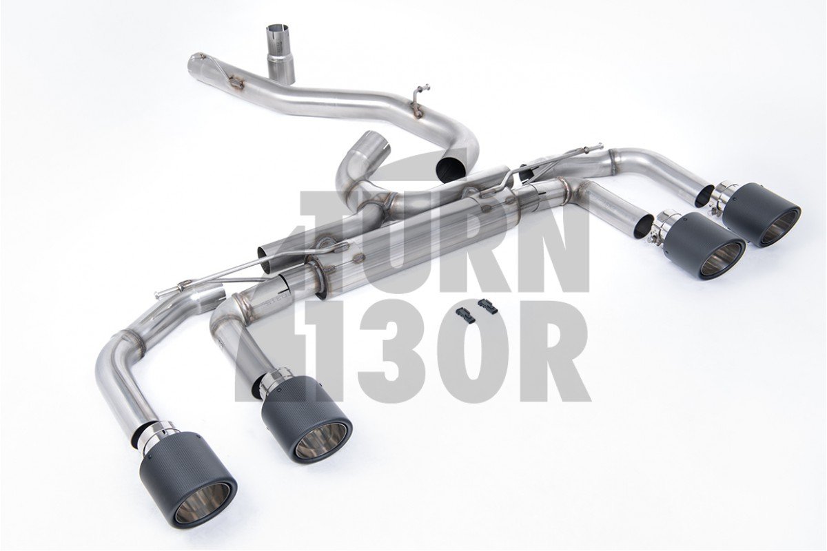 Golf 8 R Scorpion GPF Back Exhaust (échappement arrière) Golf 8 R Scorpion GPF Back Exhaust (échappement arrière)