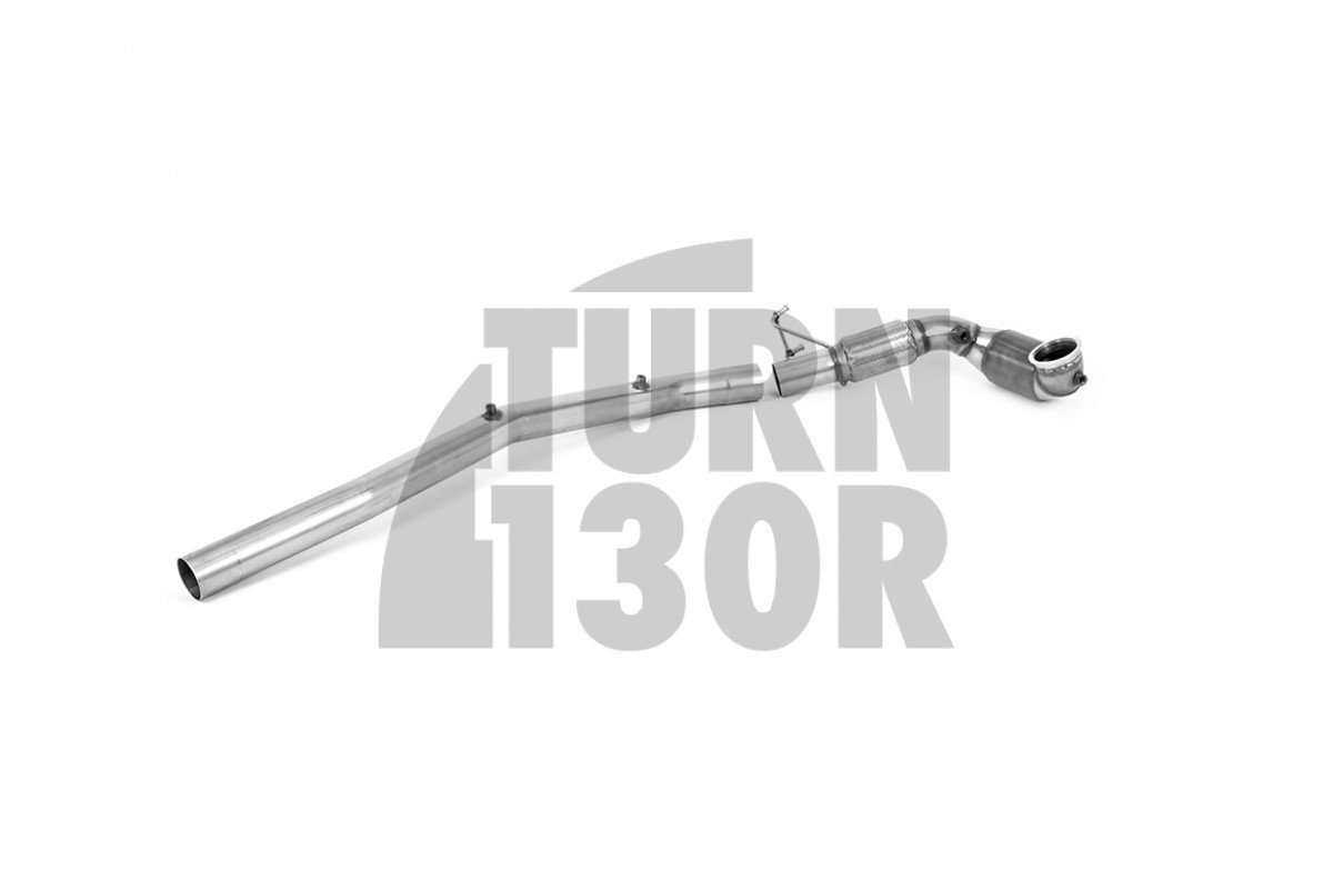 Milltek Downpipe and Hi-Flow Sports Cat for Golf 8 & 8.5 R and Audi S3 8Y