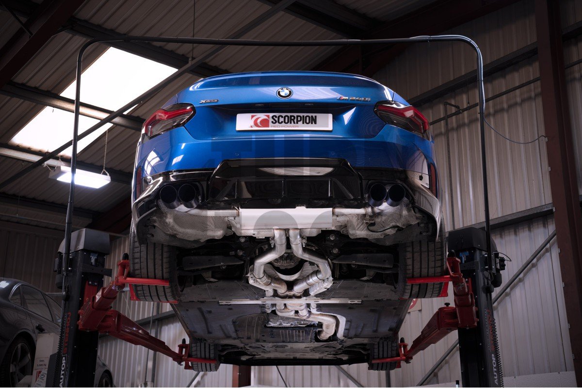 Scorpion GPF-Back Exhaust for BMW 240i G42