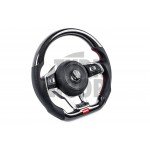 Volant en fibre de carbone pour Golf 7 GTI / Golf 7 R / Polo GTI / UP GTI / Scirocco FL APR Volant en fibre de carbone pour Golf 7 GTI / Golf 7 R / Polo GTI / UP GTI / Scirocco FL APR