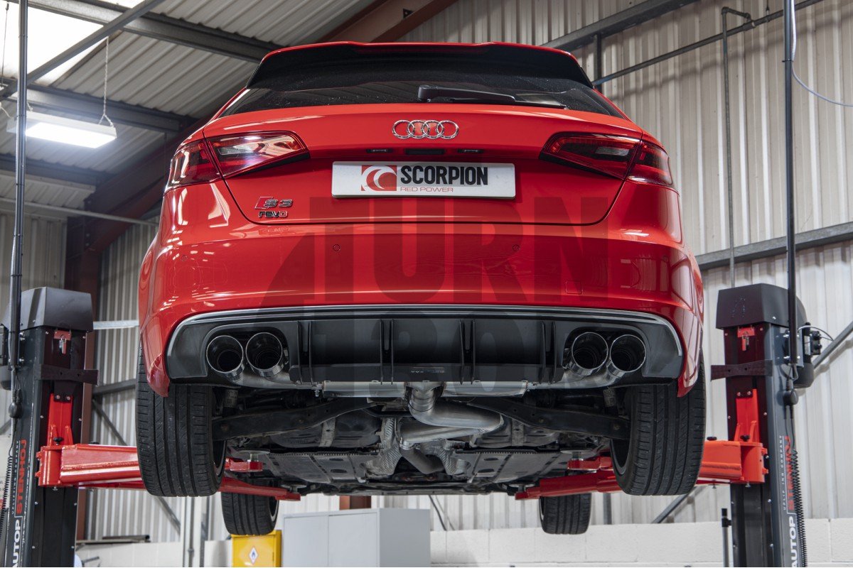 Audi S3 8V 3 portes / Sportback Scorpion Catback