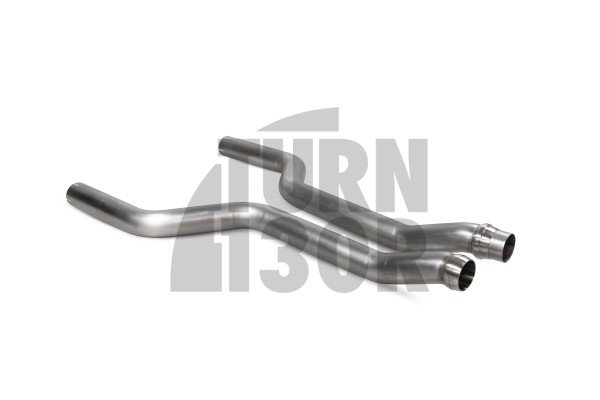 Mercedes C63 AMG W204 Scorpion Secondary Decat Pipes (tuyaux d'échappement secondaires)
