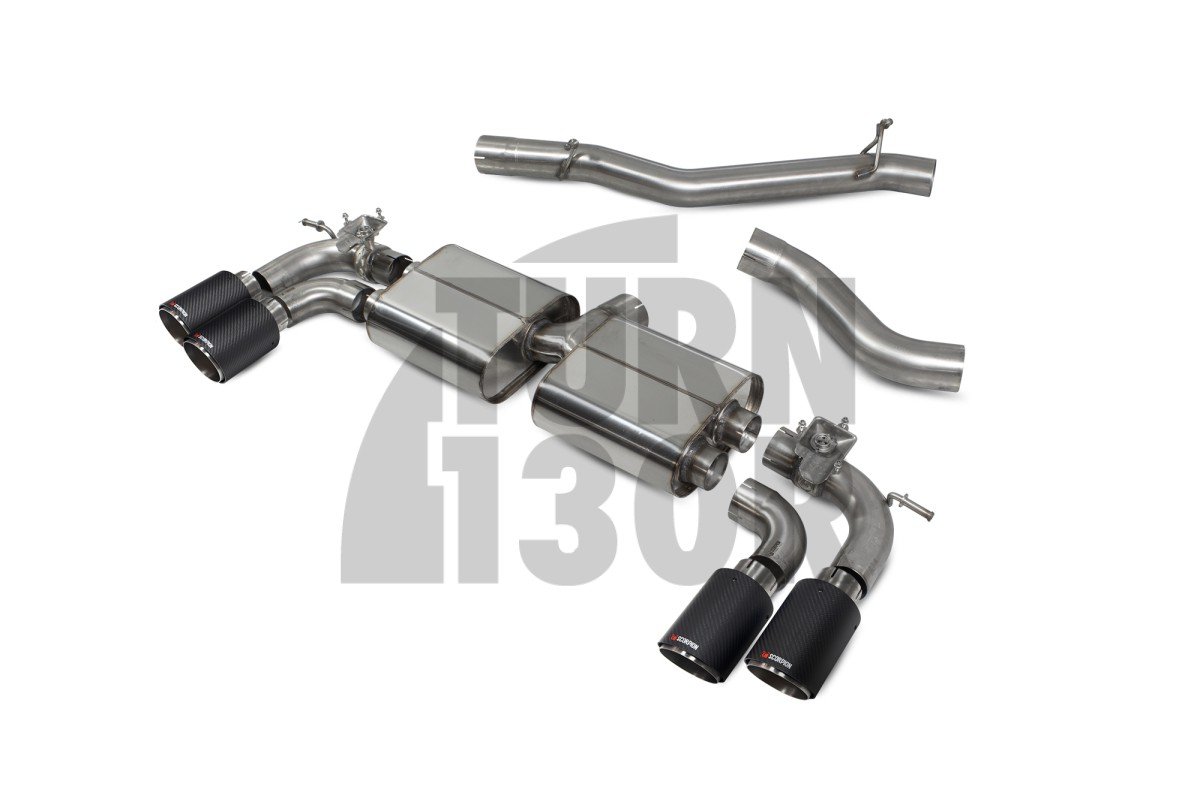 Golf 8 R Scorpion GPF Back Exhaust (échappement arrière)