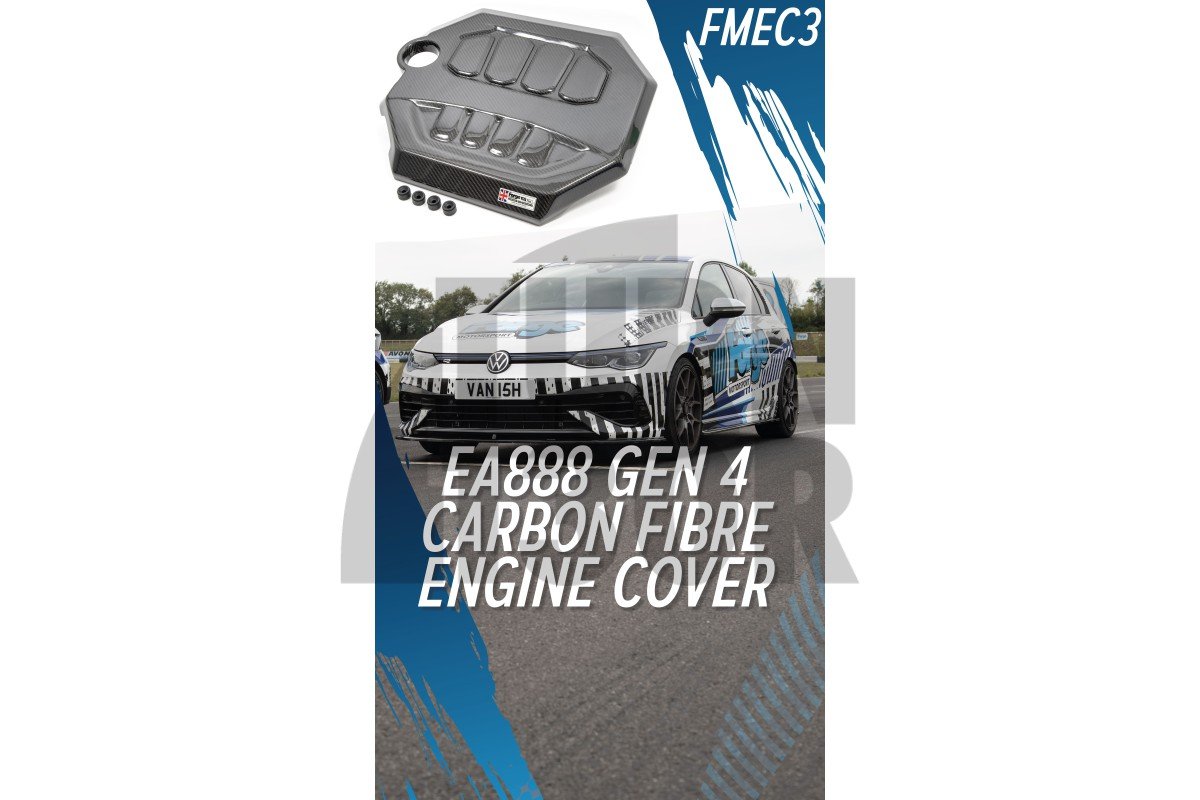Forge Motorsport Couvercle moteur en fibre de carbone Golf 8 GTI / Golf 8 R / S3 8Y / Octavia NX VRS