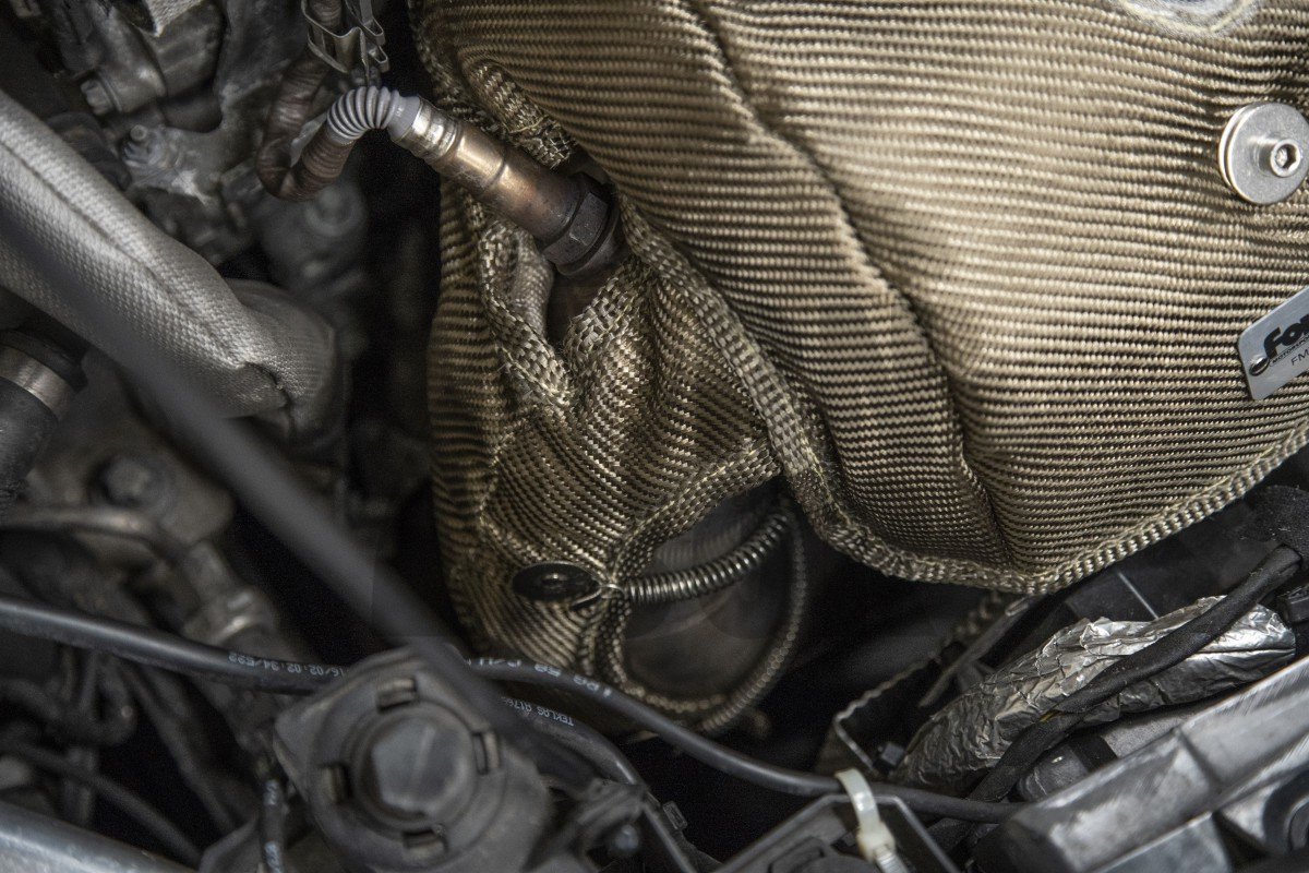 Couverture Turbo pour A45 AMG / CLA 45 AMG W176 Forge Motorsport