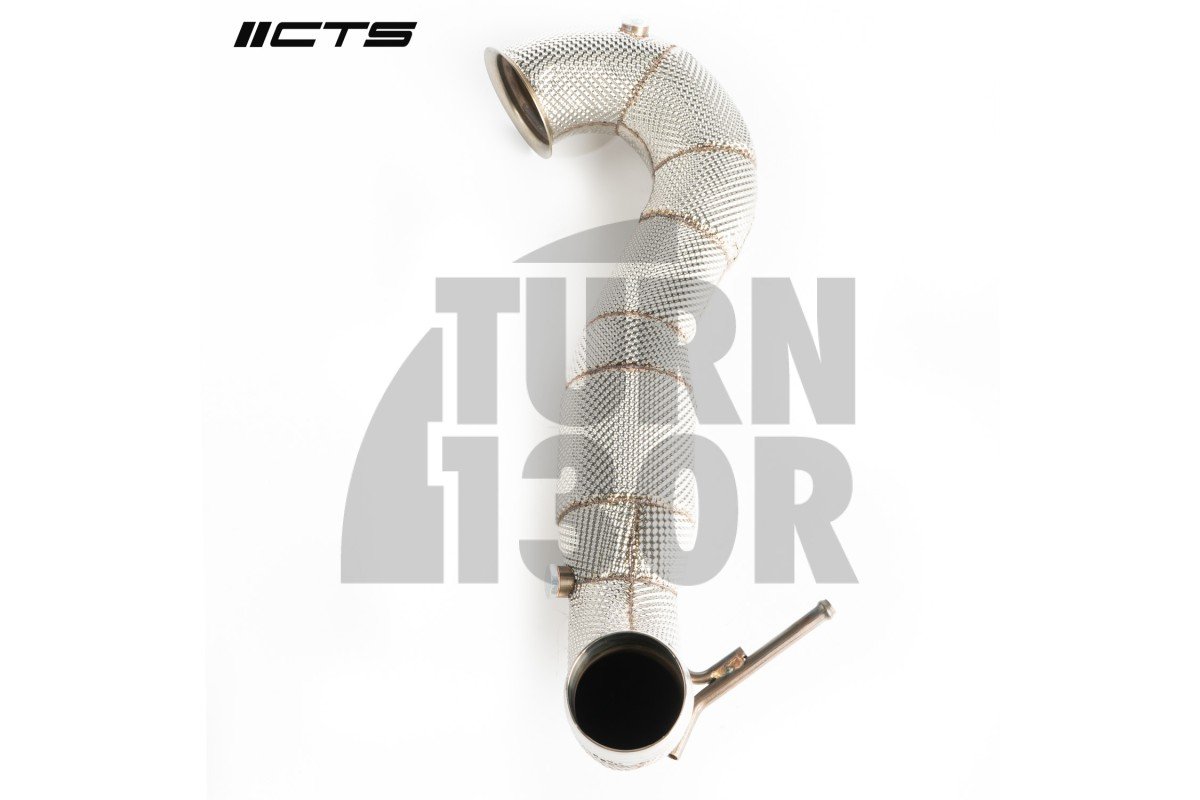 CTS Turbo Downpipe avec catalyseur sportif Mercedes A45 W176 / CLA45 AMG C117
