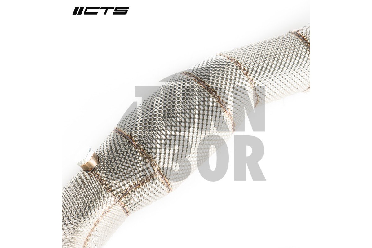 CTS Turbo Downpipe avec catalyseur sportif Mercedes A45 W176 / CLA45 AMG C117