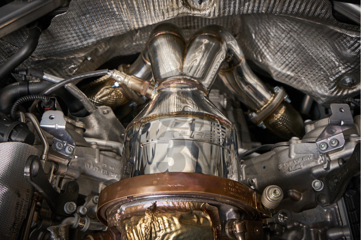 CTS Turbo Decat Downpipe pour Audi S4 et S5 B9