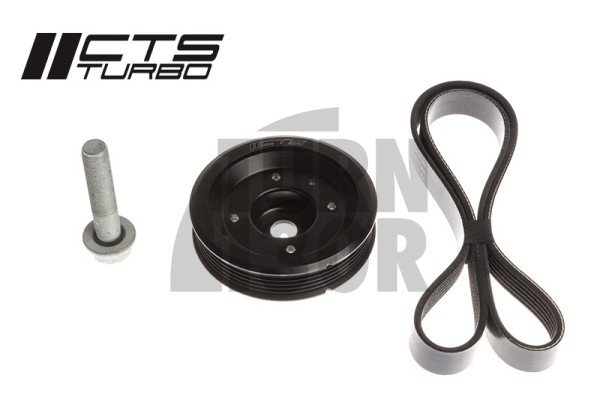 CTS Turbo Crank Pulley Kit Golf 7 GTI / R / S1 / S3 8V / Leon 3 Cupra MQB 