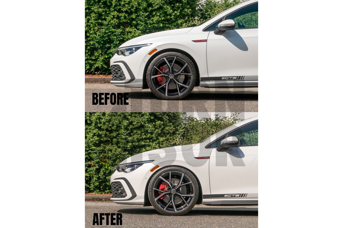 CTS Turbo -25mm Ressorts Sport Golf 8 GTI
