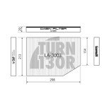 Filtre dhabitacle Hepa Gruppe M pour BMW M3 G80, M4 G8x, et X3 M F97