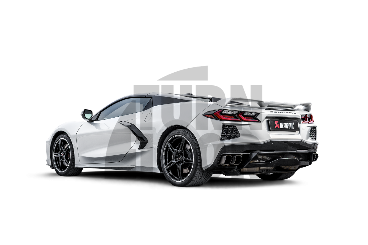 Ligne déchappement Akrapovic (Titane) pour Corvette Stingray (C8)