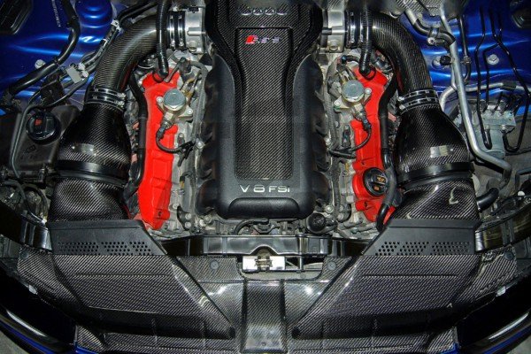 Eventuri Carbon Fiber Slam Panel Cover pour Audi RS4 B8