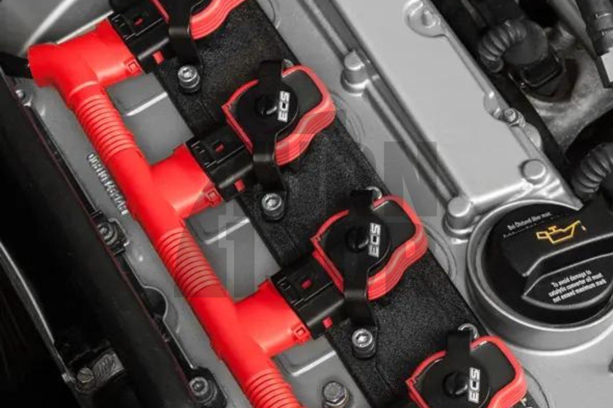 Couvercle de faisceau dallumage (rouge ou bleu) pour 2.0 TFSI, 2.0 TSI, 1.8T 20V