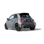 Echappement Akrapovic 595 / 695 Abarth Titanium Slip-On