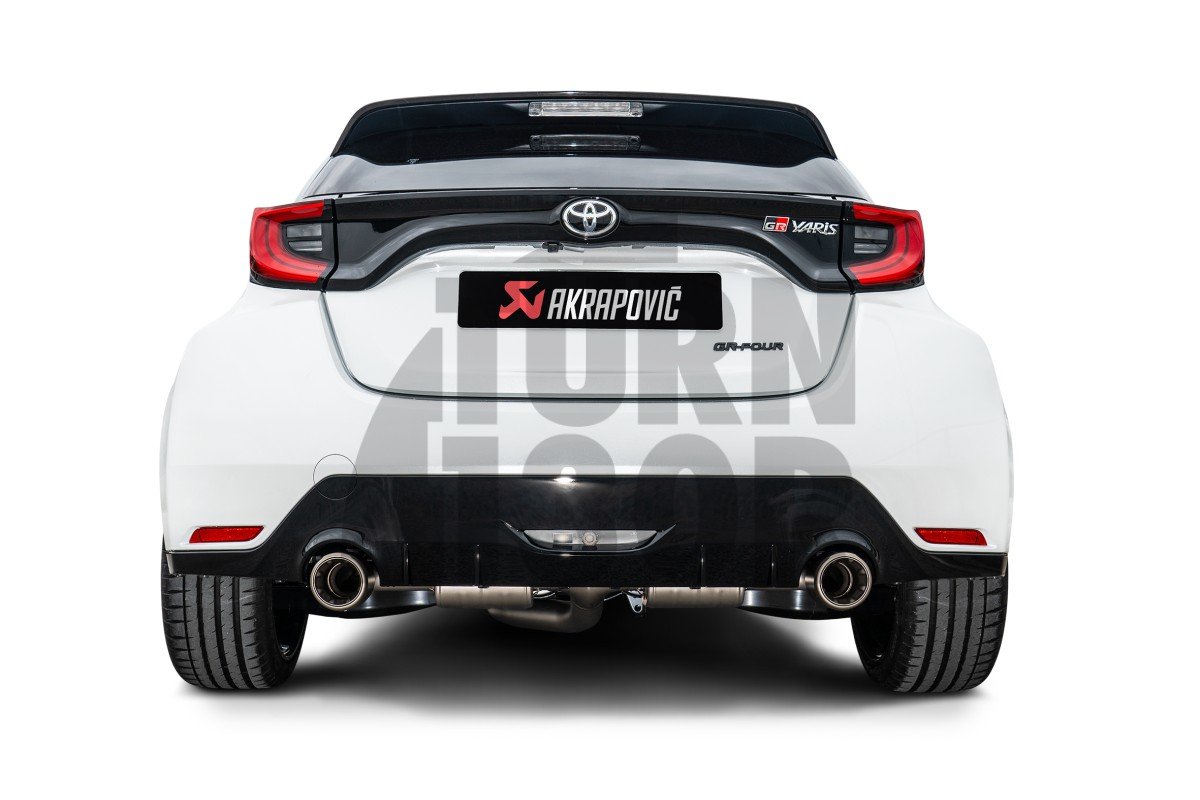 Echappement Akrapovic Toyota Yaris GR Titanium Slip-On