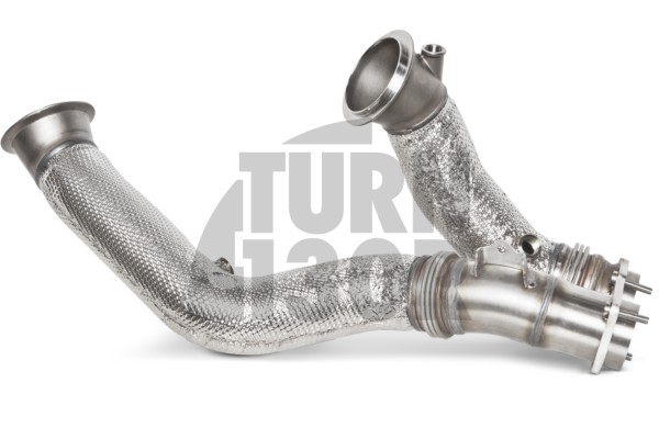 Akrapovic Downpipes Sans Catalyseurs pour BMW M2 Comp F87 / M3 F80 / M4 F82