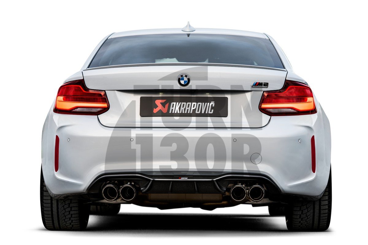 Echappement Akrapovic Evolution Line Titanium pour BMW M2 Comp F87