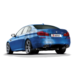 Système déchappement Akrapovic Evolution Line pour BMW M5 F10