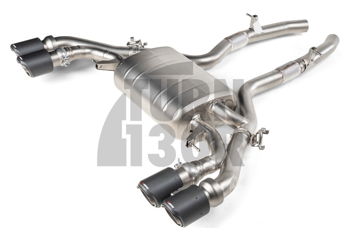 Echappement Akrapovic Slip-On Titanium pour BMW X3M F97 / X4M F98