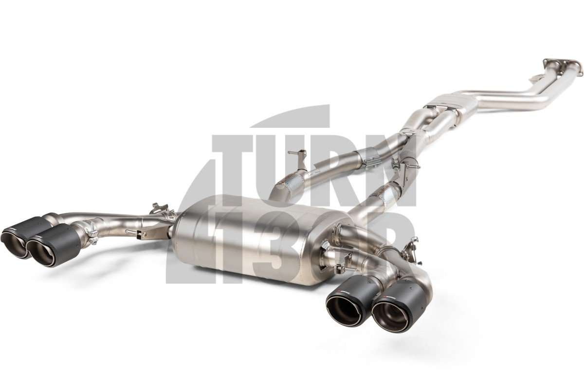 Echappement Akrapovic Slip-On Titanium pour BMW X3M F97 / X4M F98