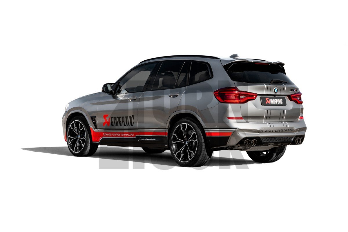 Echappement Akrapovic Slip-On Titanium pour BMW X3M F97 / X4M F98