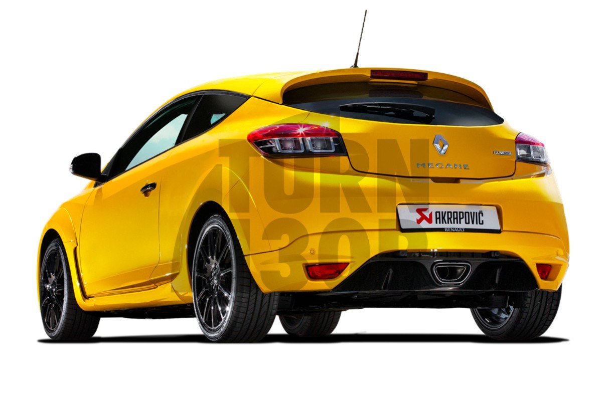 Echappement Akrapovic Evolution Line pour Mégane 3 RS
