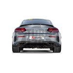 Echappement Akrapovic Evolution Line pour Mercedes C63 AMG W205