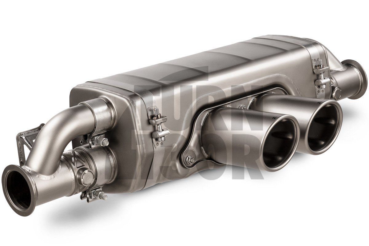 Echappement Akrapovic Slip-On Race Titanium pour Porsche 992 GT3 / GT3 RS