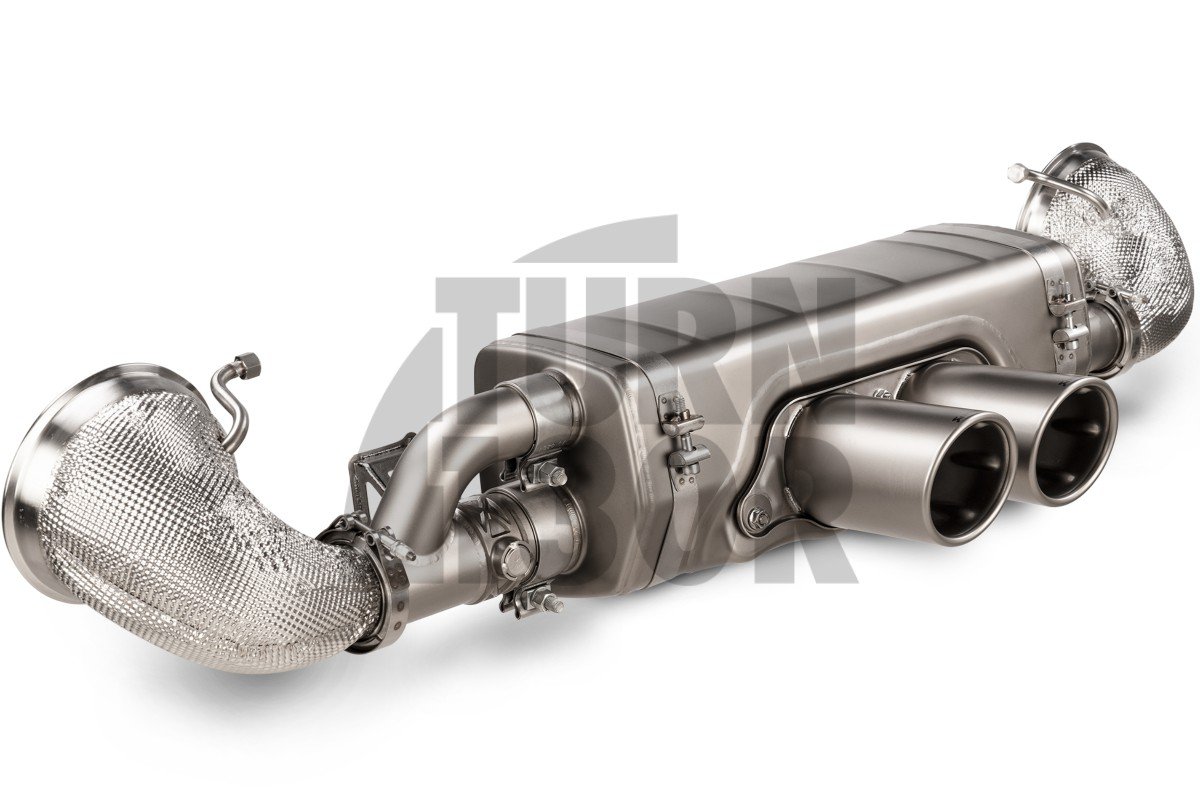 Echappement Akrapovic Slip-On Race Titanium pour Porsche 992 GT3 / GT3 RS