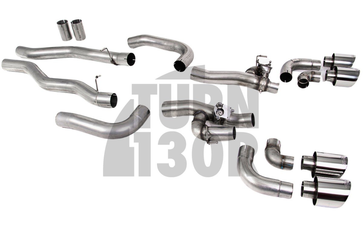BMW M8 F9x Milltek OPF/GPF Back System avec silencieux arrière à valve