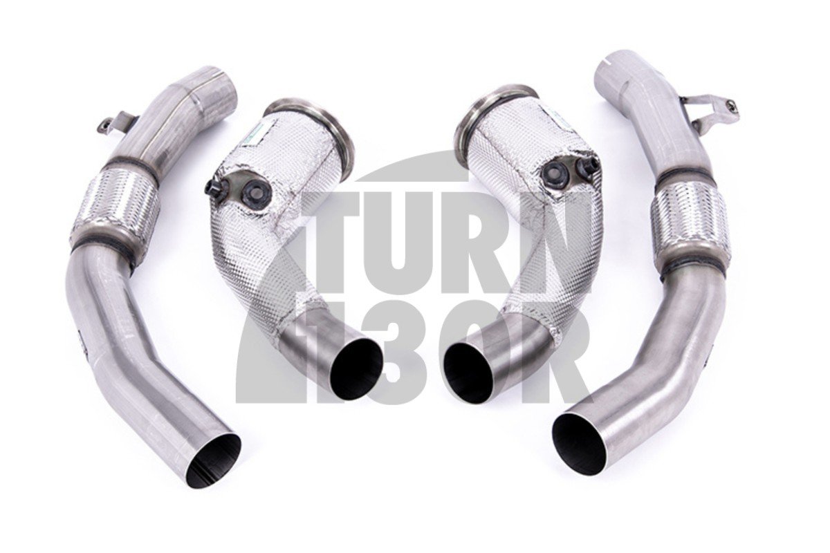 Milltek Downpipes et Cat Bypass Pipes pour Audi RS6 C8 / RS7 C8