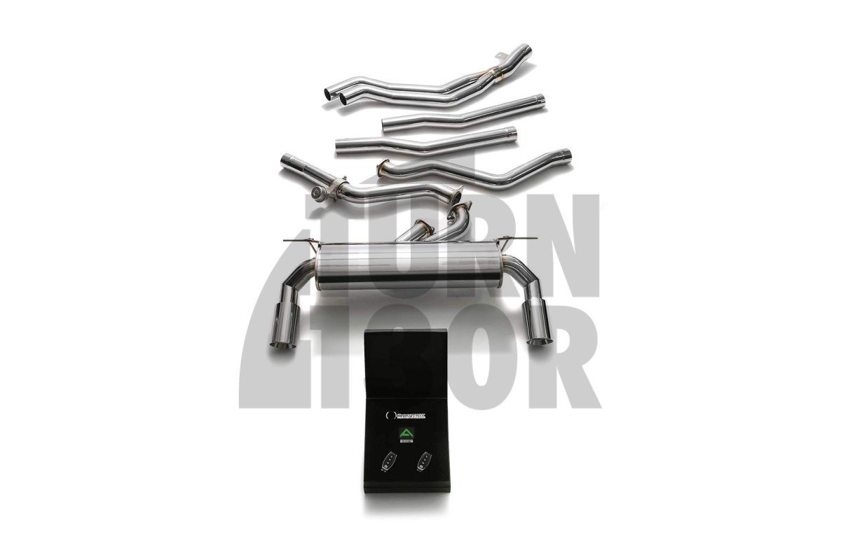 Armytrix Valvetronic Catback Exhaust System for BMW 140i - 240i F2x